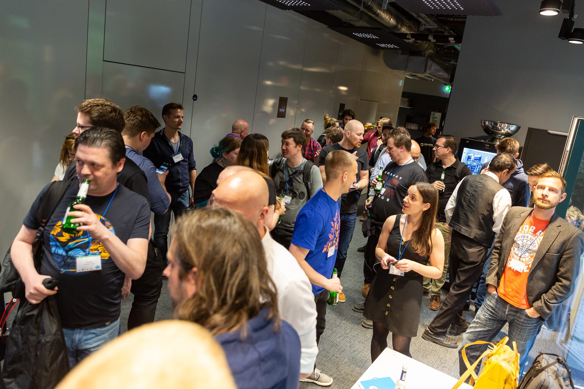 Die Gäste des Umbraco-Festival Deutschlands 2018 bei der After-Party