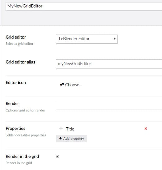 Screenshot von LeBlender