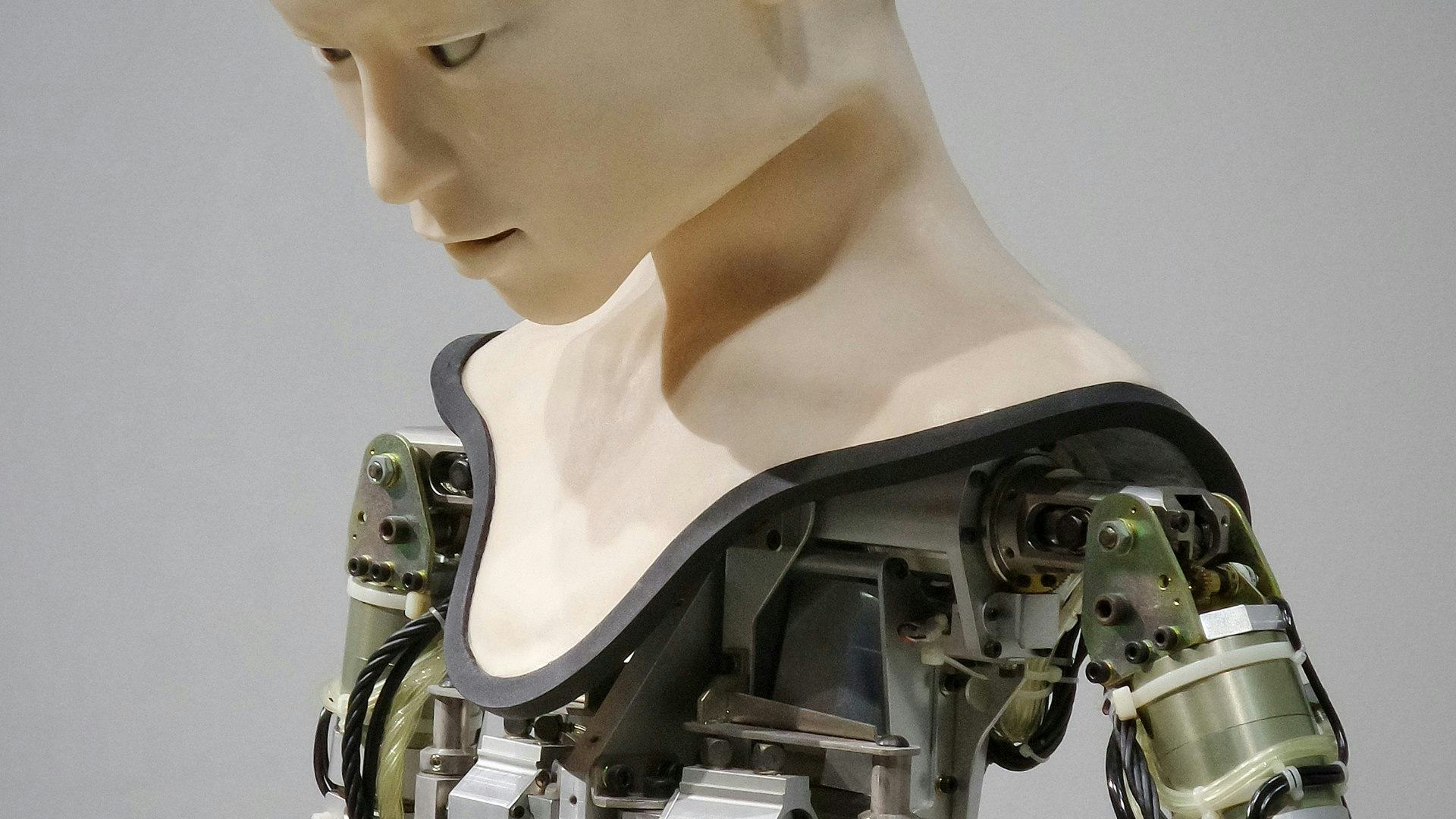 Roboter mit menschlichem Aussehen
